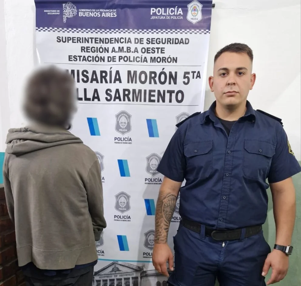 Morón: salió de la cárcel y a las 48 horas volvió a caer por intento de robo