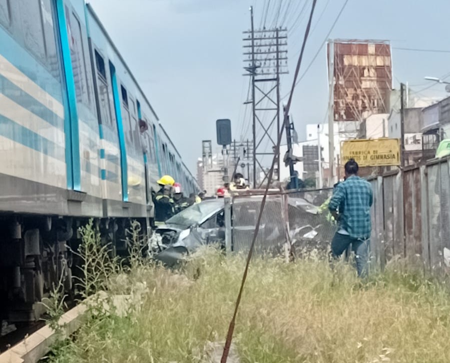 Accidente ferroviario en la línea Sarmiento interrumpió el recorrido desde la estación Ramos Mejía